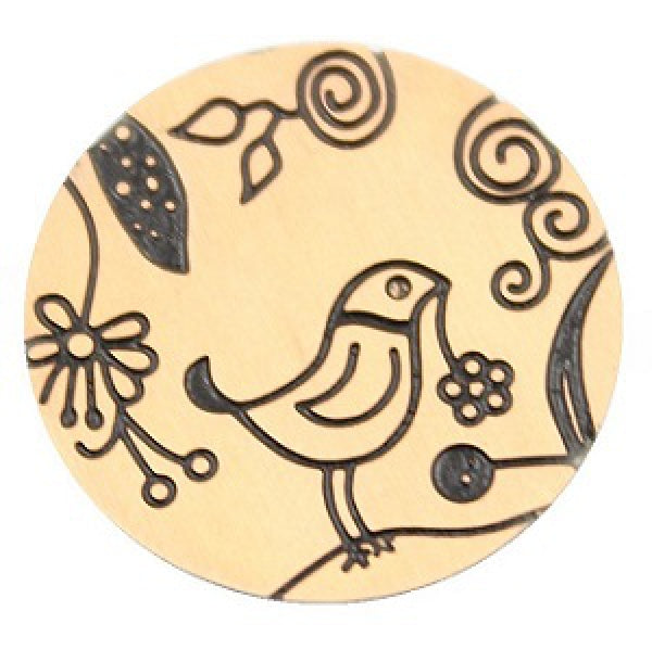 Story Scheibe 1335 Vogel Rosé