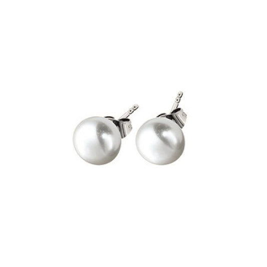 Ohrstecker 243 White Pearl