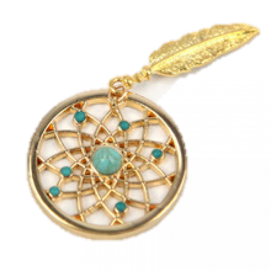 Style Coin 652 Traumfänger Gold