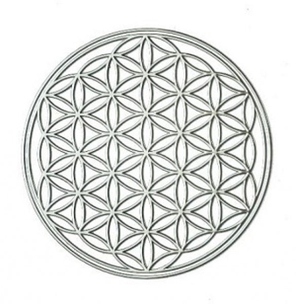 Blume des Lebens Silber 1510