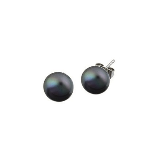 Ohrstecker 244 Gray Pearl