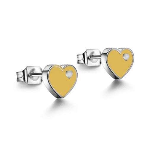 Ohrstecker Herz Gold 246