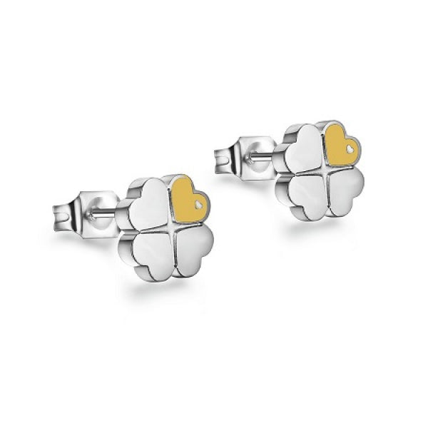Ohrstecker Vierklee Gold 248