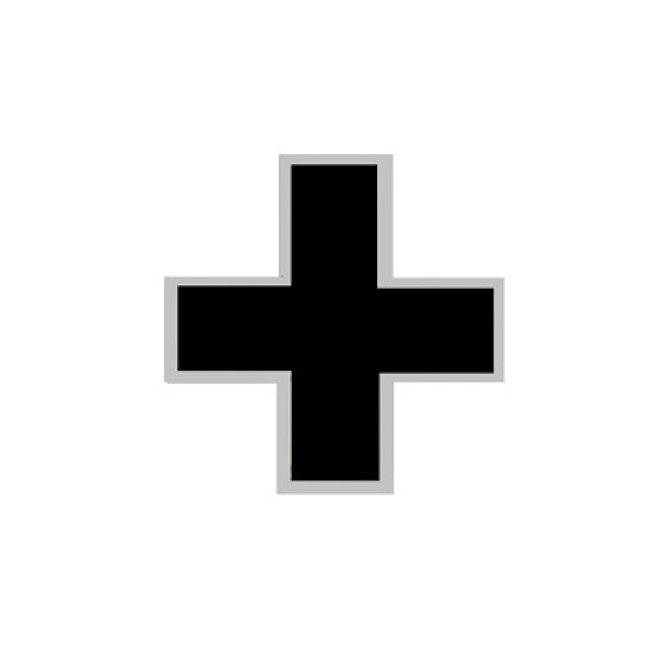 Anhänger Kreuz Schwarz 336