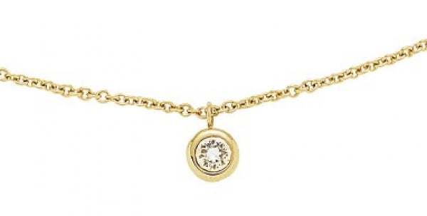 Anhänger Tennis mit Kette Gold 423